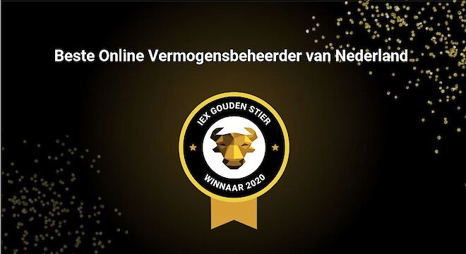 Axento wint IEX Gouden Stier 2020 voor beste online vermogensbeheerder