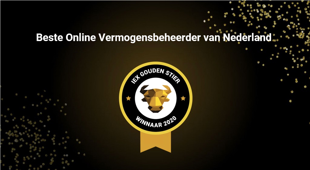 Axento wint IEX Gouden Stier 2020 voor beste online vermogensbeheerder